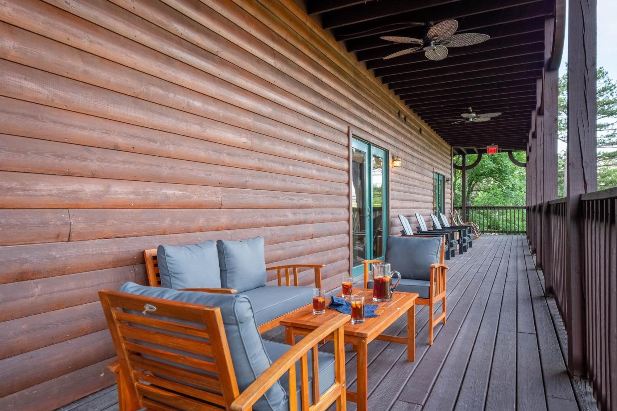 Hickory Ridge By Avantstay Incredible Private Elevated Cabin Sleeps 20 Gatlinburg Luaran gambar